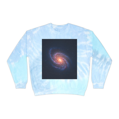 Luminous Galactic Halo - Unisex Tie-Dye Sweatshirt Luminous Galactic Halo - Unisex Tie-Dye Sweatshirt