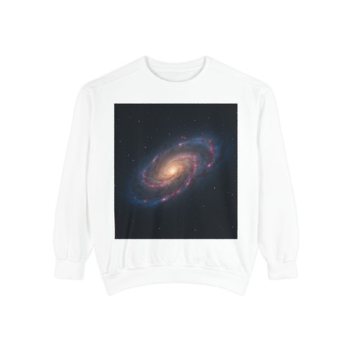 Luminous Galactic Halo - Unisex Garment-Dyed Sweatshirt Luminous Galactic Halo - Unisex Garment-Dyed Sweatshirt