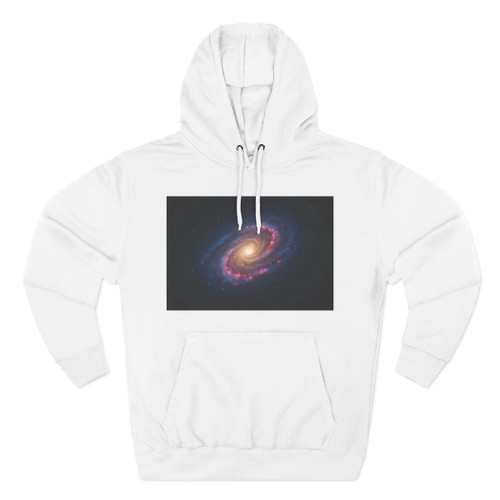 Luminous Galactic Halo - Three-Panel Fleece Hoodie Luminous Galactic Halo - Three-Panel Fleece Hoodie