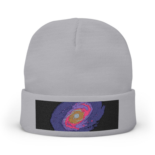 Luminous Galactic Halo - Knit Beanie (Embroidery)