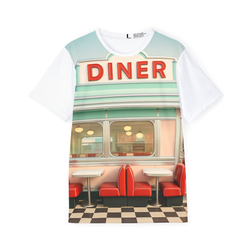Retro Diner - Men's Sports Jersey (AOP)