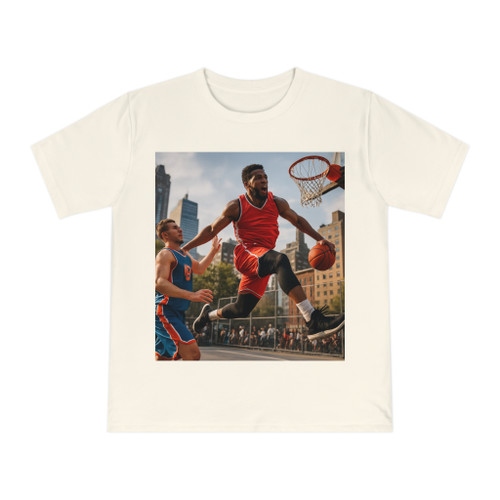 Unleash the Fury: Basketball Slam Dunk - Unisex Classic Jersey T-shirt
