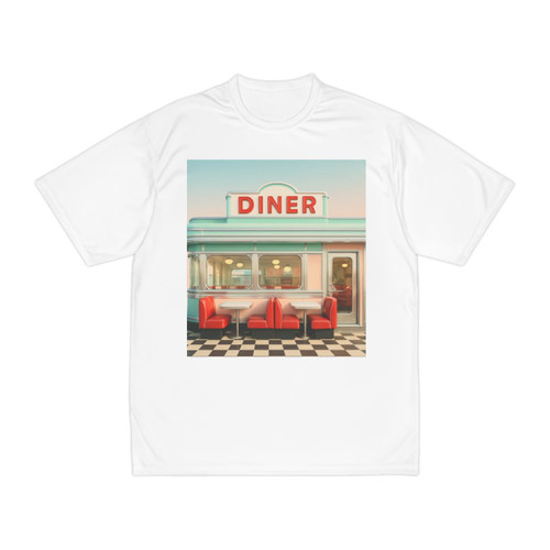 Retro Diner - Men's Performance T-Shirt