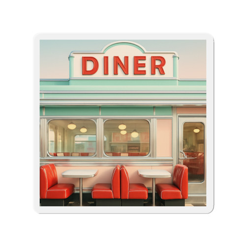 Retro Diner - Die-Cut Magnets