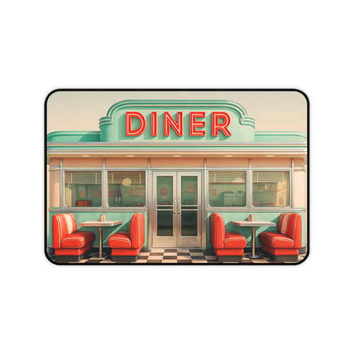 Retro Diner - Desk Mat
