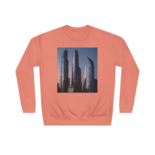 Steel and Glass Symphony - Unisex Crew Sweatshirt