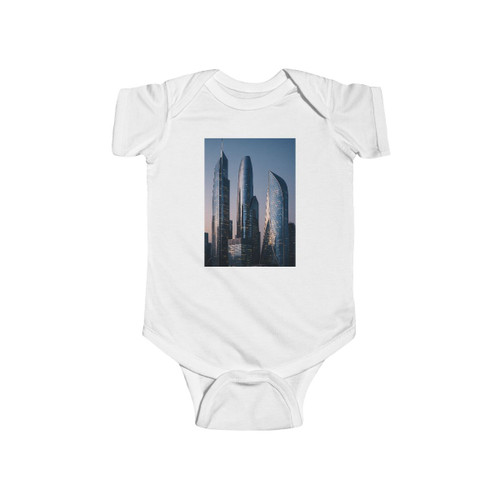 Steel and Glass Symphony - Infant Fine Jersey Bodysuit