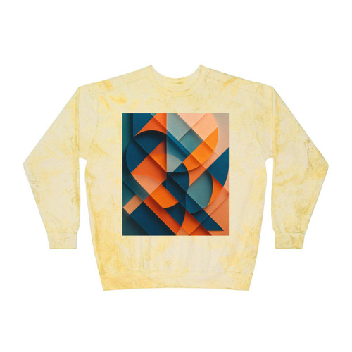 Dynamic Equilibrium - Unisex Color Blast Crewneck Sweatshirt Dynamic Equilibrium - Unisex Color Blast Crewneck Sweatshirt