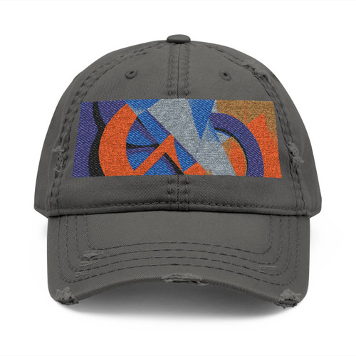 Dynamic Equilibrium - Distressed Dad Hat (Embroidery)