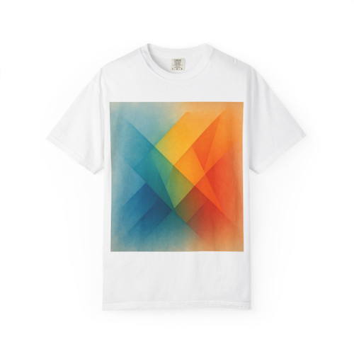 Prismatic Flux - Unisex Garment-Dyed T-shirt