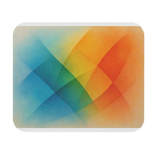 Prismatic Flux - Mouse Pad (Rectangle)