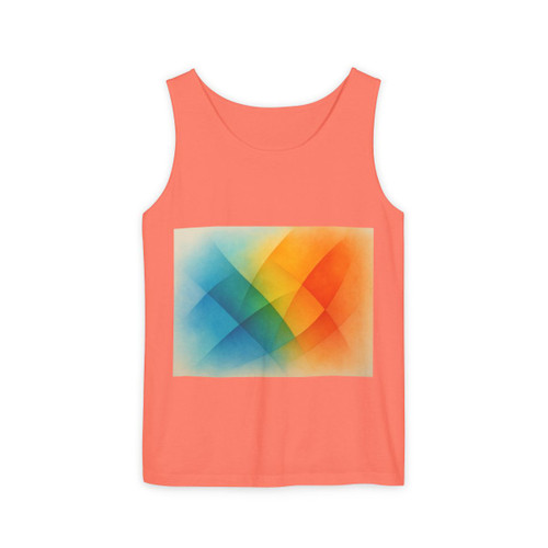 Prismatic Flux - Unisex Garment-Dyed Tank Top
