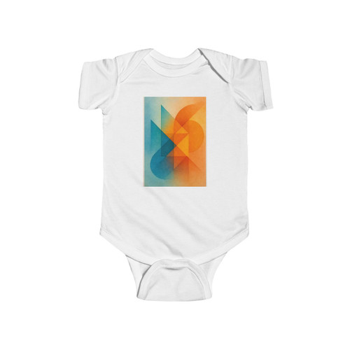 Prismatic Flux - Infant Fine Jersey Bodysuit Prismatic Flux - Infant Fine Jersey Bodysuit