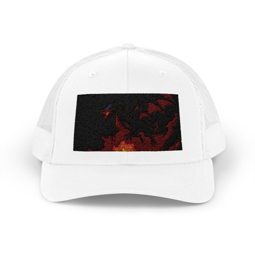 Celestial Ember Sentinel - Snapback Trucker Cap