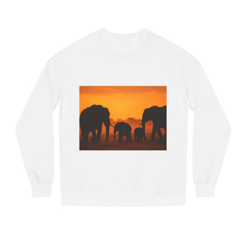 Gentle Giants in Twilight - Unisex Crew Neck Sweatshirt