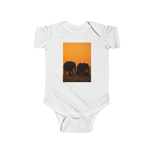 Gentle Giants in Twilight - Infant Fine Jersey Bodysuit