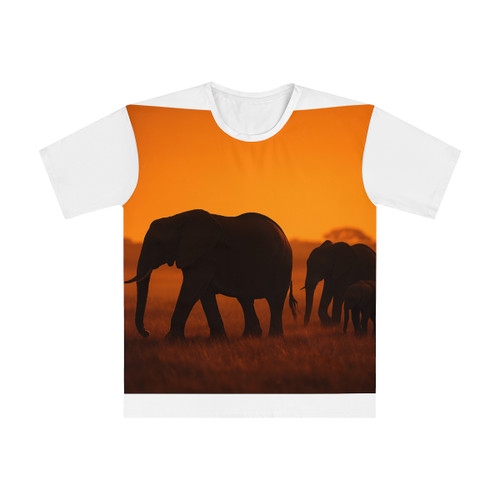 Gentle Giants in Twilight - Men's Loose T-shirt (AOP) Gentle Giants in Twilight - Men's Loose T-shirt (AOP)