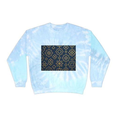 Celestial Geometry - Unisex Tie-Dye Sweatshirt Celestial Geometry - Unisex Tie-Dye Sweatshirt