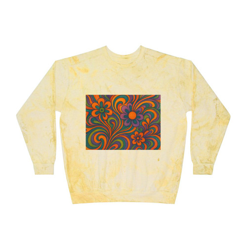 Psychedelic Dreams - Unisex Color Blast Crewneck Sweatshirt Psychedelic Dreams - Unisex Color Blast Crewneck Sweatshirt