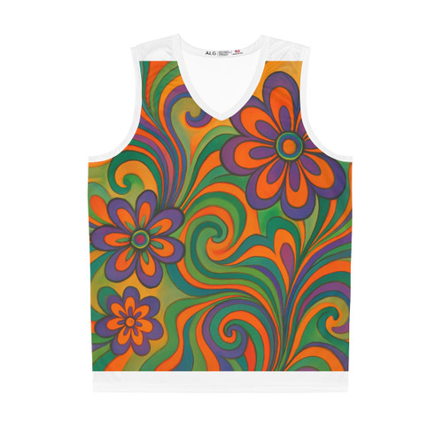 Psychedelic Dreams - Basketball Jersey (AOP)