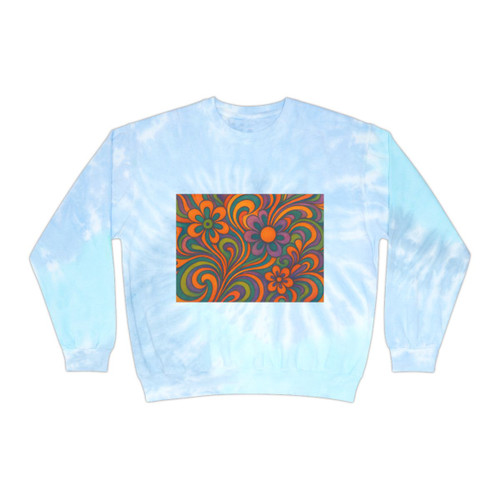 Psychedelic Dreams - Unisex Tie-Dye Sweatshirt Psychedelic Dreams - Unisex Tie-Dye Sweatshirt