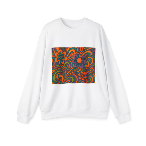 Psychedelic Dreams - Unisex Drop Shoulder Sweatshirt Psychedelic Dreams - Unisex Drop Shoulder Sweatshirt