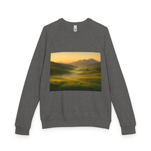 Golden Valley - Unisex French Terry Raglan Crewneck