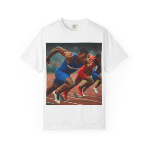 Victory Sprint - Unisex Garment-Dyed T-shirt
