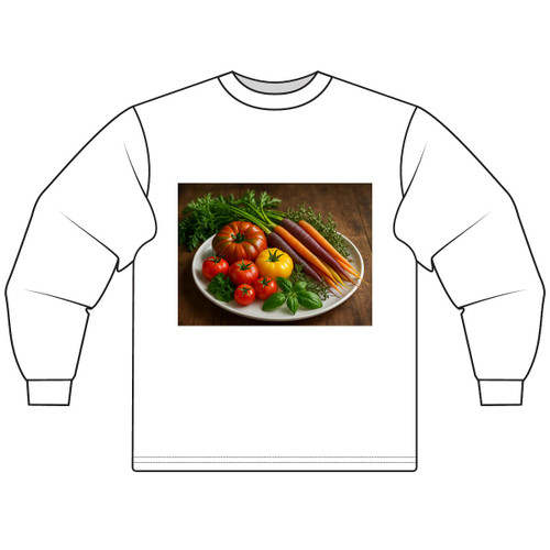 Gastronomic Garden - Unisex Long Sleeve T-Shirt Gastronomic Garden - Unisex Long Sleeve T-Shirt