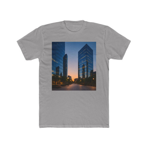 Urban Symmetry - Unisex Cotton Crew Tee