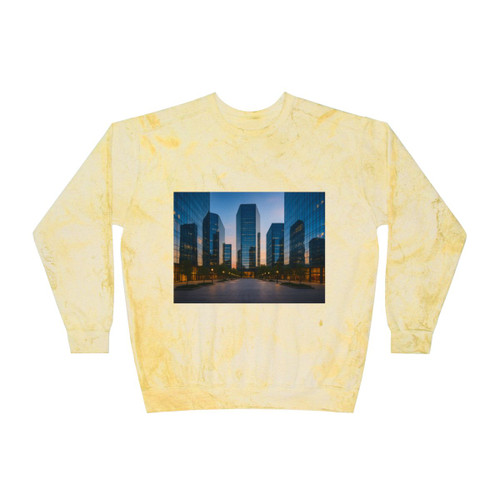 Urban Symmetry - Unisex Color Blast Crewneck Sweatshirt Urban Symmetry - Unisex Color Blast Crewneck Sweatshirt
