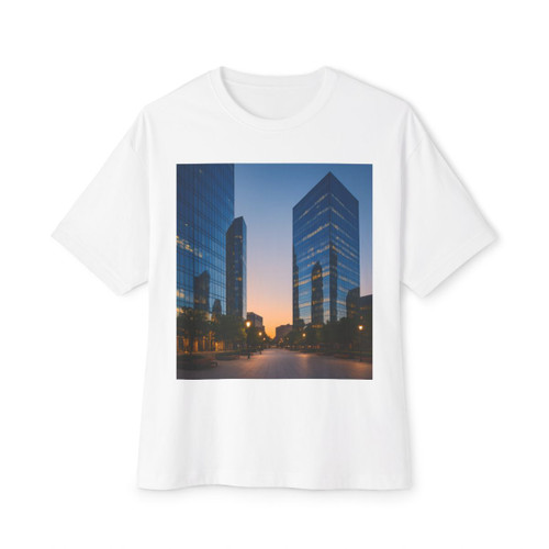 Urban Symmetry - Unisex Oversized Boxy Tee