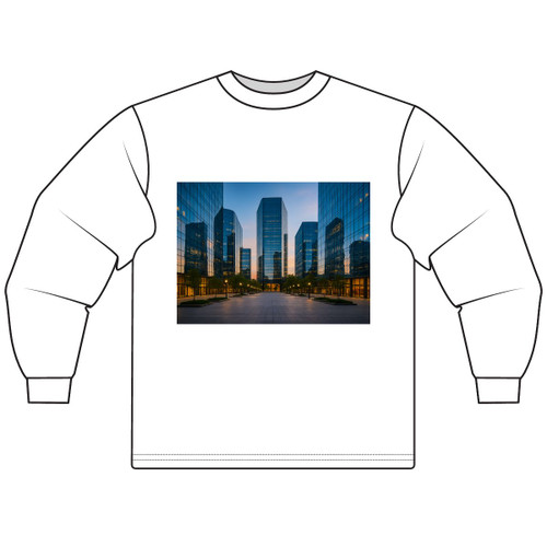 Urban Symmetry - Unisex Long Sleeve T-Shirt