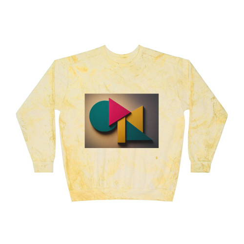 Prismatic Equilibrium - Unisex Color Blast Crewneck Sweatshirt Prismatic Equilibrium - Unisex Color Blast Crewneck Sweatshirt