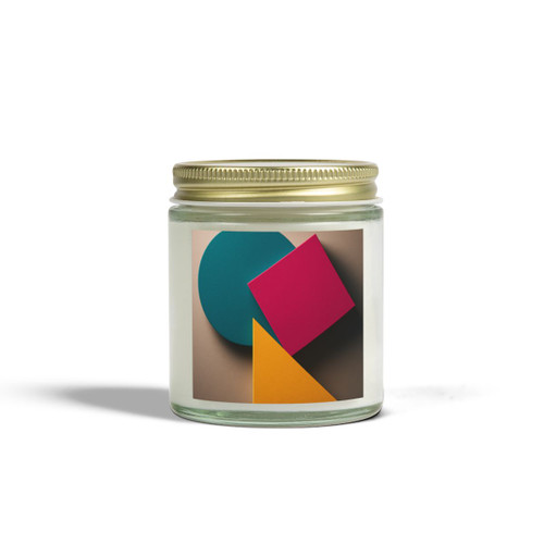 Prismatic Equilibrium - Scented Candles, Coconut Apricot Wax (4oz, 9oz)