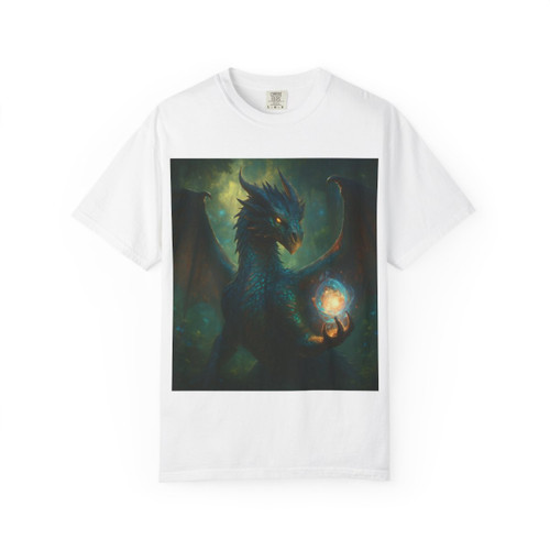 Ethereal Dragon's Realm - Unisex Garment-Dyed T-shirt