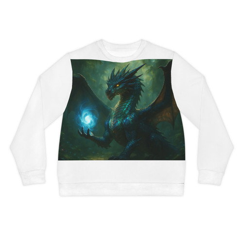 Ethereal Dragon's Realm - Lightweight Sweatshirt (AOP)