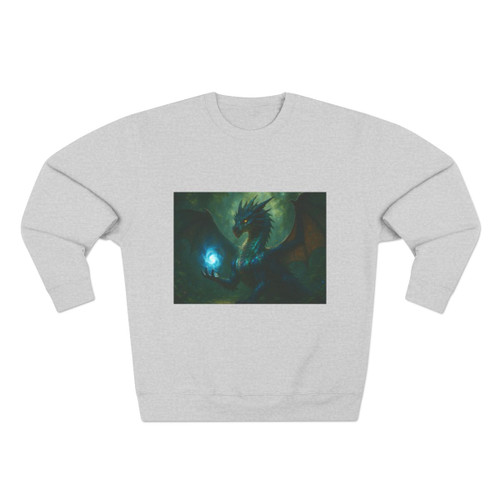 Ethereal Dragon's Realm - Unisex Crewneck Sweatshirt