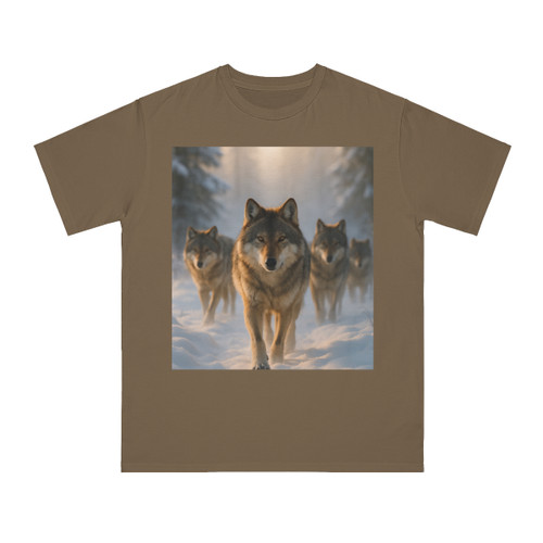 Serene Wolf Pack - Organic Unisex Classic T-Shirt