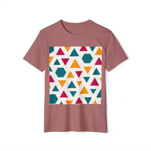 Prismatic Convergence - Unisex Recycled Organic T-Shirt