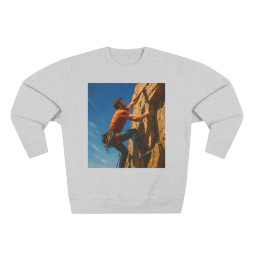 Mountain Climb Ascent - Unisex Crewneck Sweatshirt