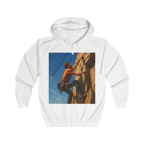 Mountain Climb Ascent - Unisex Full Zip Hoodie Mountain Climb Ascent - Unisex Full Zip Hoodie
