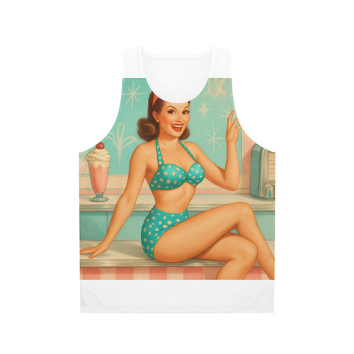 Pin-Up Paradise - Unisex Tank Top (AOP) Pin-Up Paradise - Unisex Tank Top (AOP)