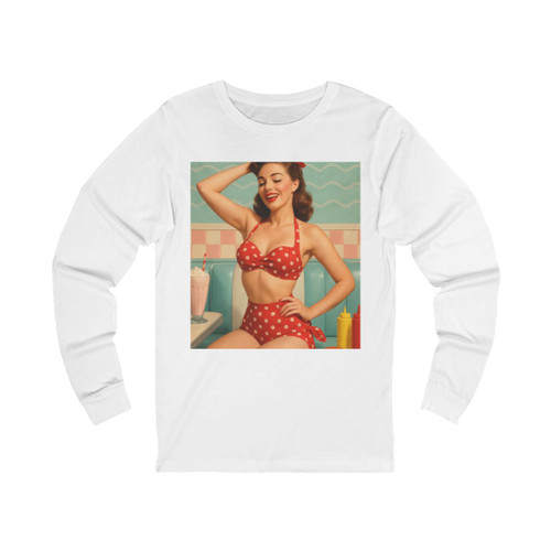 Pin-Up Paradise - Unisex Jersey Long Sleeve Tee Pin-Up Paradise - Unisex Jersey Long Sleeve Tee