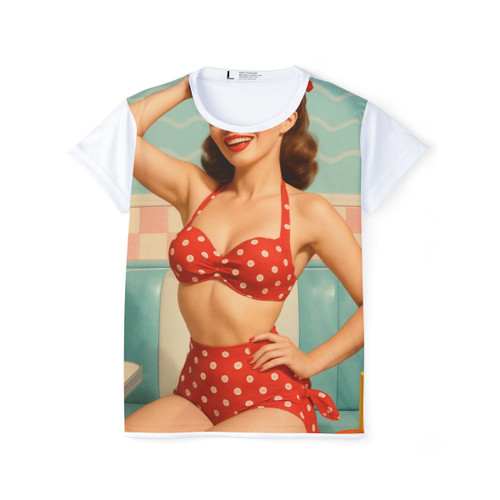 Pin-Up Paradise - Women's Sports Jersey (AOP) Pin-Up Paradise - Women's Sports Jersey (AOP)