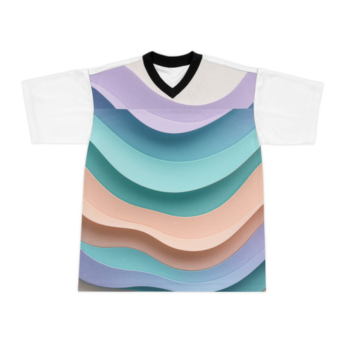 Liquid Wave Flow - Unisex Football Jersey (AOP) Liquid Wave Flow - Unisex Football Jersey (AOP)