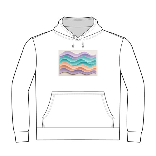 Liquid Wave Flow - Unisex Heavyweight Pullover Hoodie Liquid Wave Flow - Unisex Heavyweight Pullover Hoodie