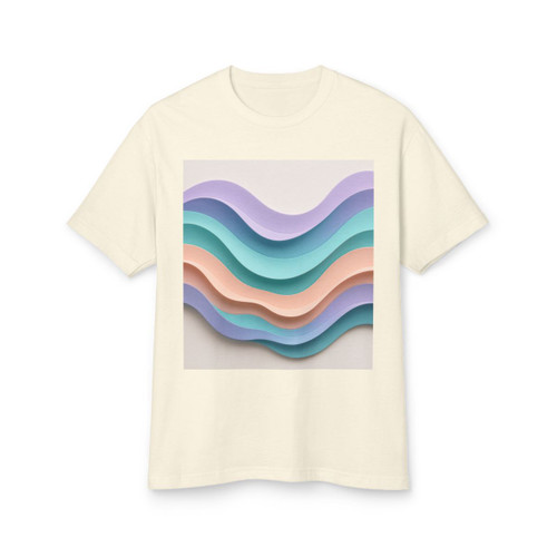 Liquid Wave Flow - Unisex Garment-Dyed Heavyweight Cotton Tee Liquid Wave Flow - Unisex Garment-Dyed Heavyweight Cotton Tee