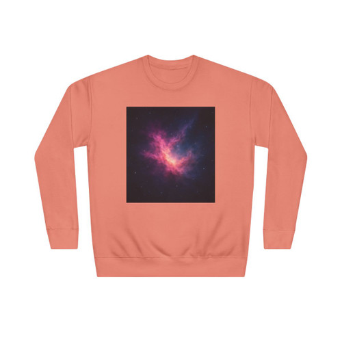 Ethereal Nebula Dance - Unisex Crew Sweatshirt