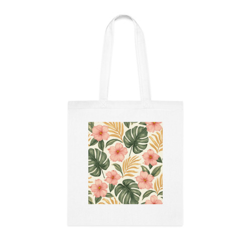 Botanical Bliss Escape - Cotton Tote